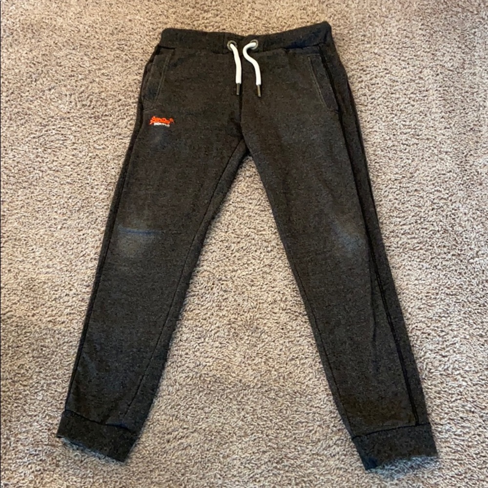 Superdry men's joggers Grey S